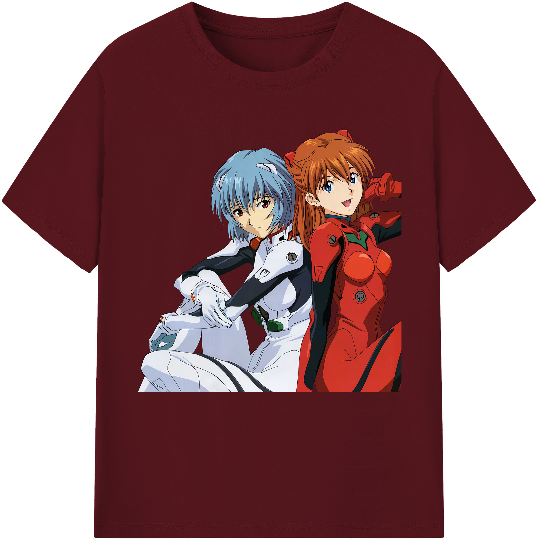 （画像用） EVA 新世紀エヴァンゲリオン 綿100％半袖Tシャツ（フロントプリント）
